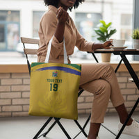 Custom South Africa Football Tote Bag Road To Champions Dream - Wonder Print Shop