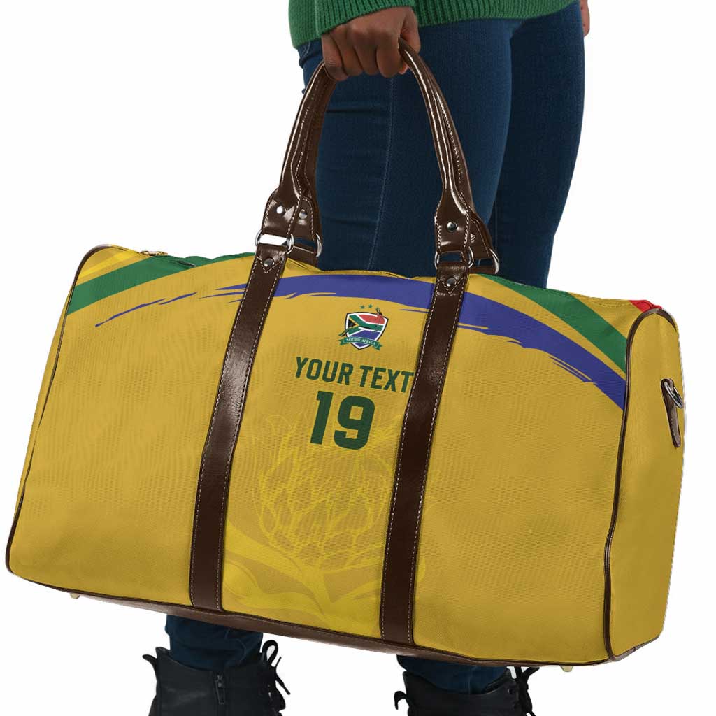 Custom South Africa Football Travel Bag Road To Champions Dream - Wonder Print Shop