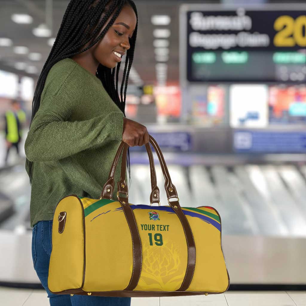 Custom South Africa Football Travel Bag Road To Champions Dream - Wonder Print Shop