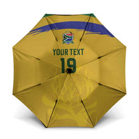 Custom South Africa Football Umbrella Road To Champions Dream - Wonder Print Shop