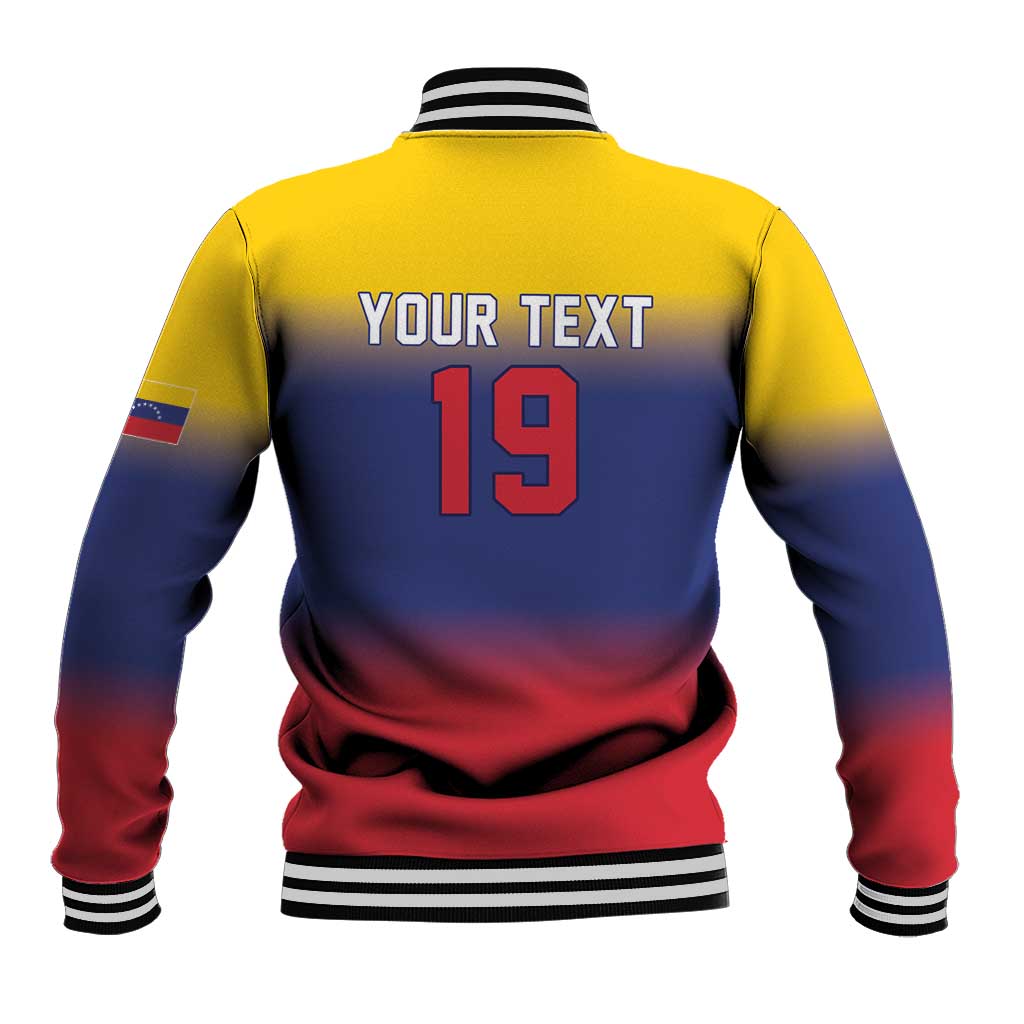 Custom Venezuela Baseball Campeones 2026 Baseball Jacket Turpial Mascot Champion Pride