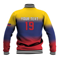 Custom Venezuela Baseball Campeones 2026 Baseball Jacket Turpial Mascot Champion Pride