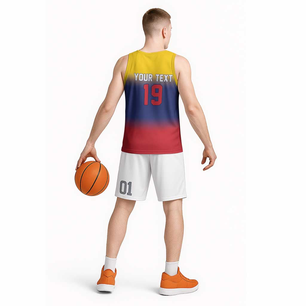 Custom Venezuela Baseball Campeones 2026 Basketball Jersey Turpial Mascot Champion Pride