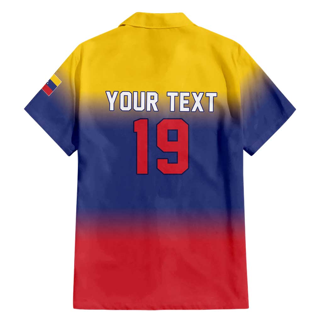 Custom Venezuela Baseball Campeones 2026 Hawaiian Shirt Turpial Mascot Champion Pride