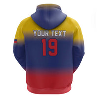 Custom Venezuela Baseball Campeones 2026 Hoodie Turpial Mascot Champion Pride