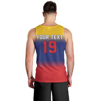 Custom Venezuela Baseball Campeones 2026 Men Tank Top Turpial Mascot Champion Pride