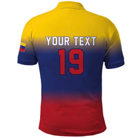 Custom Venezuela Baseball Campeones 2026 Polo Shirt Turpial Mascot Champion Pride