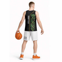 Personalized Irish Shamrock DNA Basketball Jersey It's In My DNA Pride Art