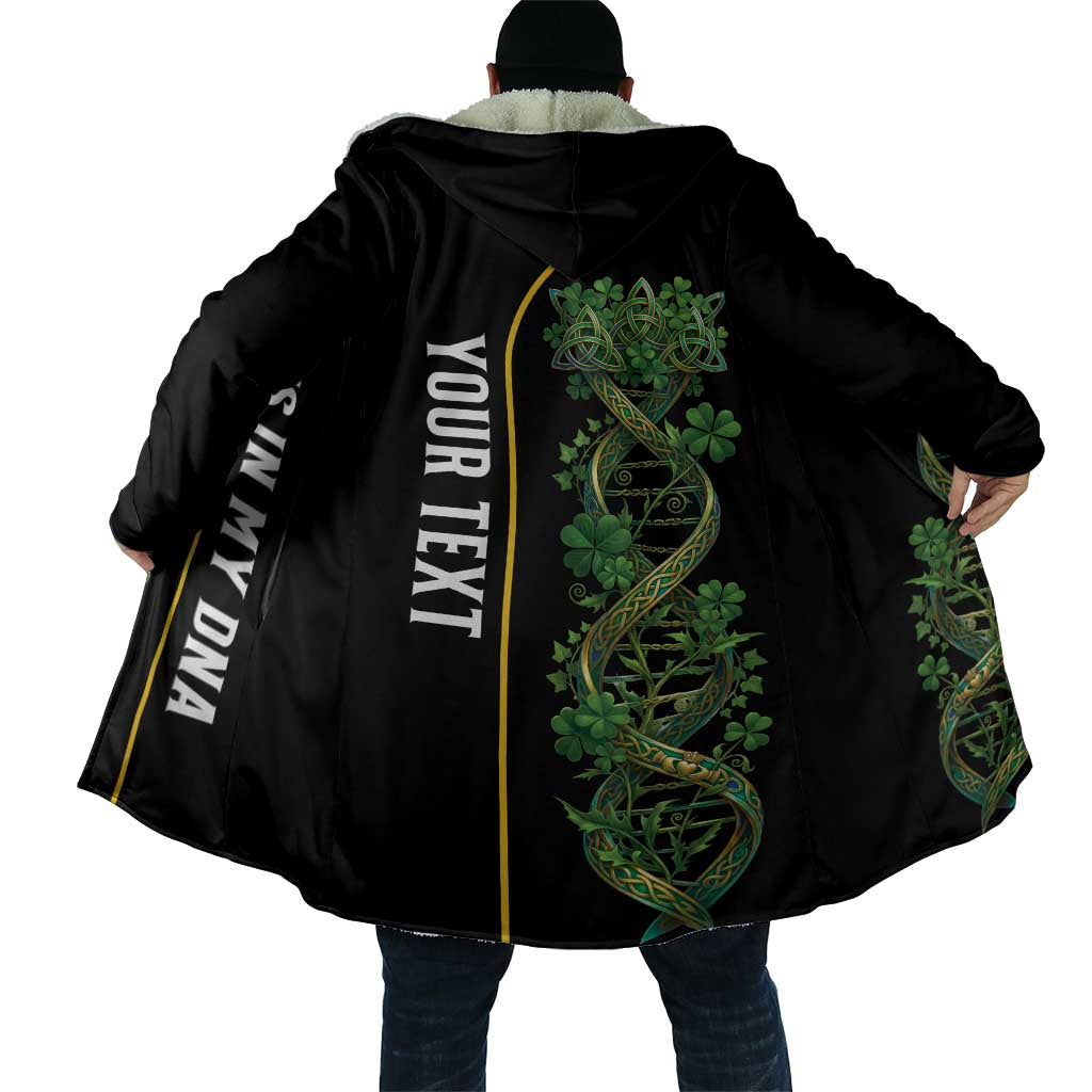 Personalized Irish Shamrock DNA Cloak It's In My DNA Pride Art
