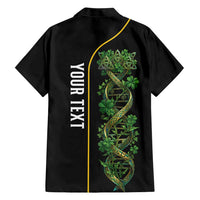 Personalized Irish Shamrock DNA Hawaiian Shirt It's In My DNA Pride Art