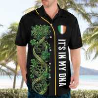 Personalized Irish Shamrock DNA Hawaiian Shirt It's In My DNA Pride Art
