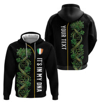 Personalized Irish Shamrock DNA Hoodie It's In My DNA Pride Art