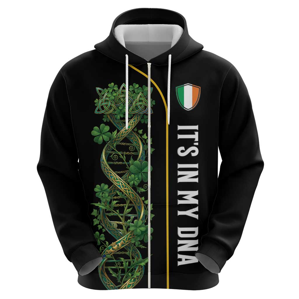 Personalized Irish Shamrock DNA Hoodie It's In My DNA Pride Art