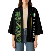 Personalized Irish Shamrock DNA Kimono It's In My DNA Pride Art
