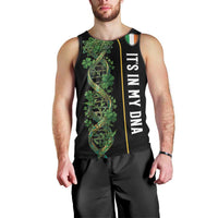 Personalized Irish Shamrock DNA Men Tank Top It's In My DNA Pride Art