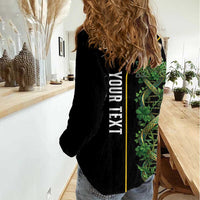 Personalized Irish Shamrock DNA Women Casual Shirt It's In My DNA Pride Art