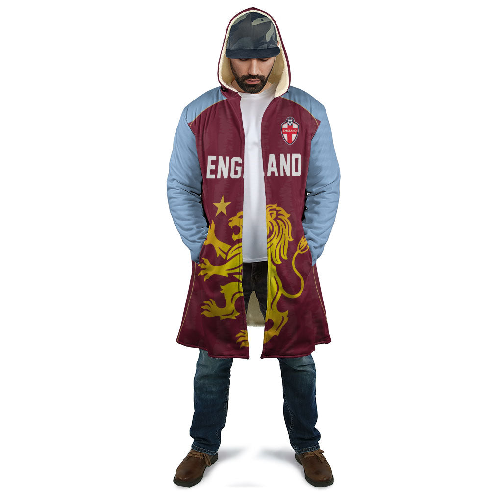 Custom England European Football Champions Cloak The Villans Rampant Lion Pride