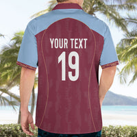 Custom England European Football Champions Hawaiian Shirt The Villans Rampant Lion Pride
