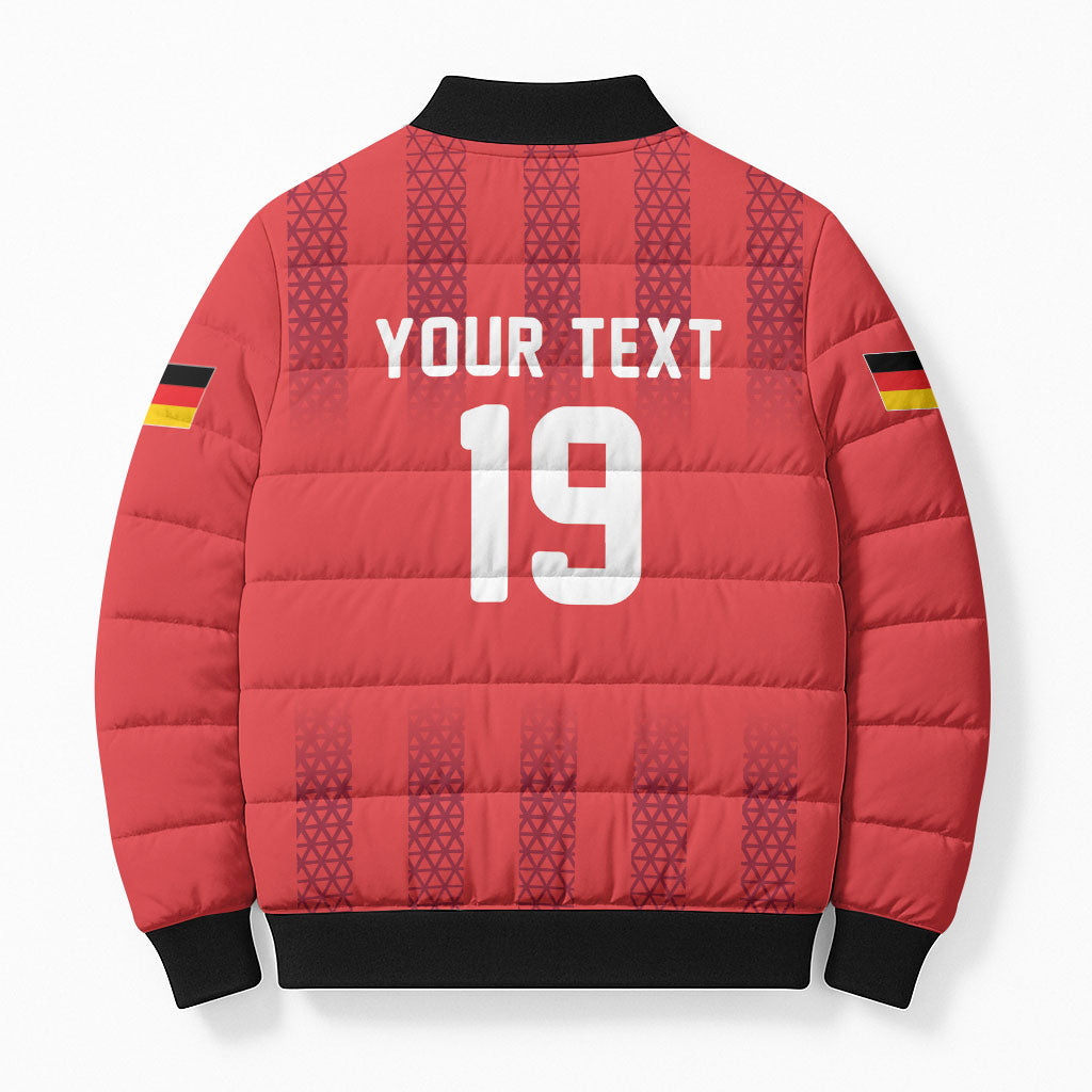 Custom German European Football Champions Bomber Puffer Jacket Breisgau Brasilianer Griffin Pride