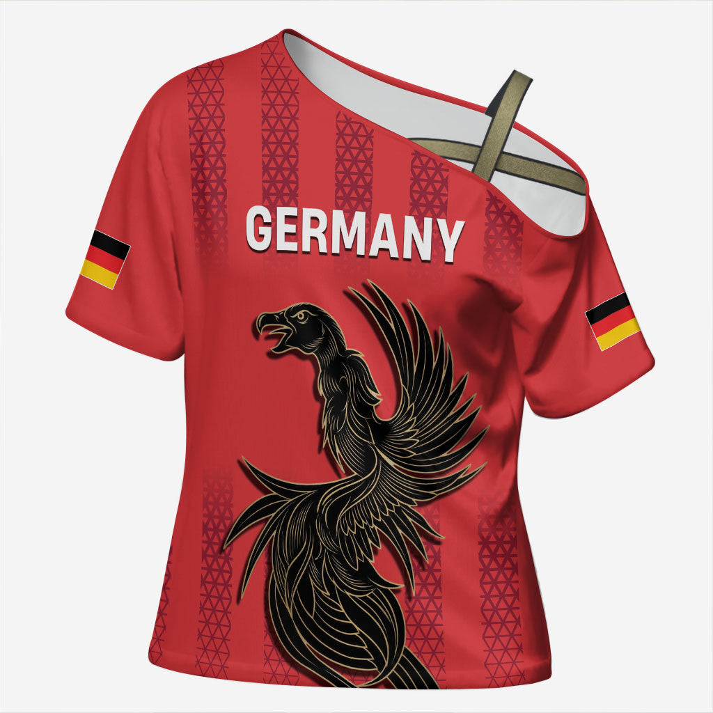 Custom German European Football Champions Cross Shoulder Shirt Breisgau Brasilianer Griffin Pride