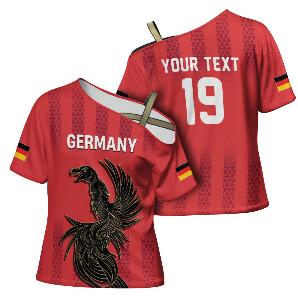 Custom German European Football Champions Cross Shoulder Shirt Breisgau Brasilianer Griffin Pride