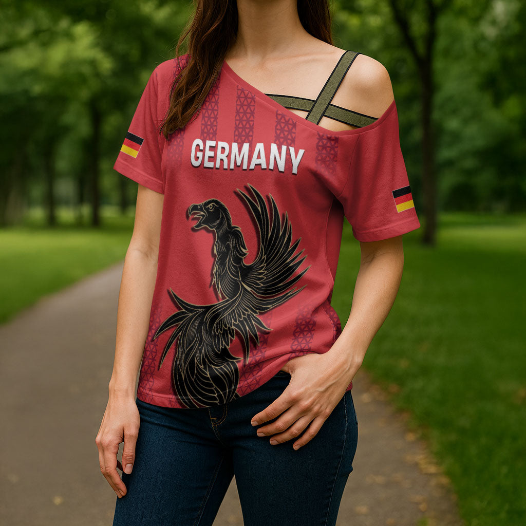 Custom German European Football Champions Cross Shoulder Shirt Breisgau Brasilianer Griffin Pride