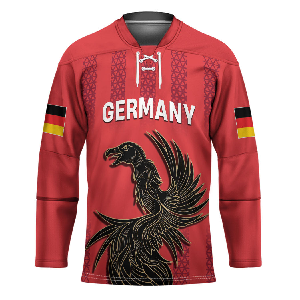 Custom German European Football Champions Hockey Jersey Breisgau Brasilianer Griffin Pride