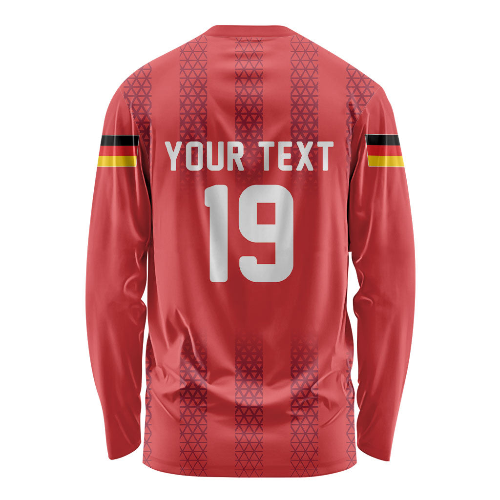 Custom German European Football Champions Long Sleeve Shirt Breisgau Brasilianer Griffin Pride