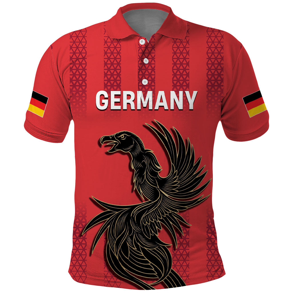 Custom German European Football Champions Polo Shirt Breisgau Brasilianer Griffin Pride