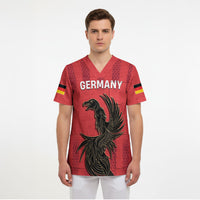 Custom German European Football Champions Scrub Top Breisgau Brasilianer Griffin Pride