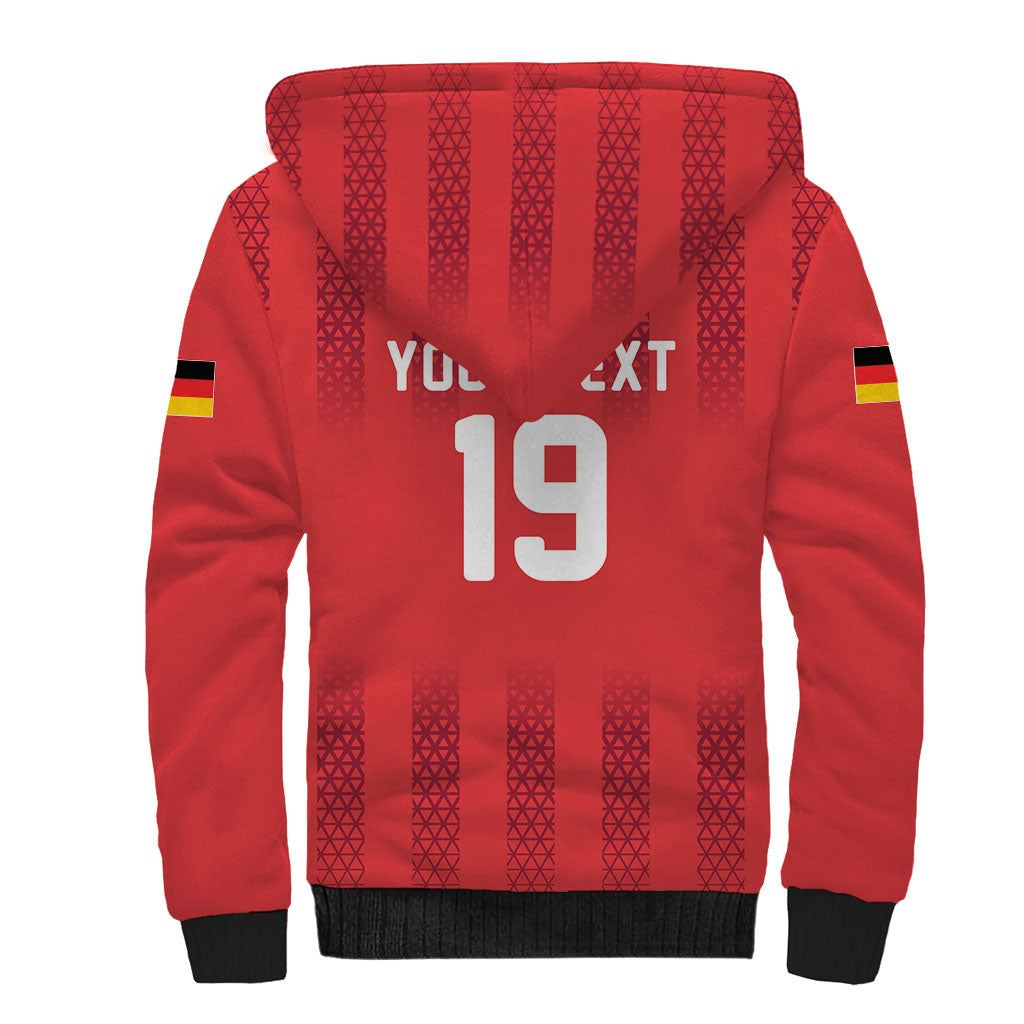 Custom German European Football Champions Sherpa Hoodie Breisgau Brasilianer Griffin Pride