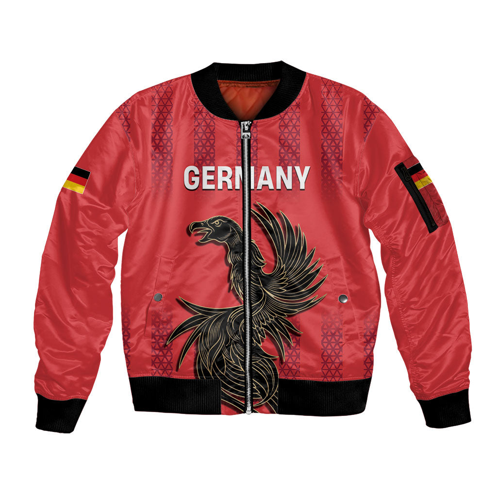 Custom German European Football Champions Sleeve Zip Bomber Jacket Breisgau Brasilianer Griffin Pride