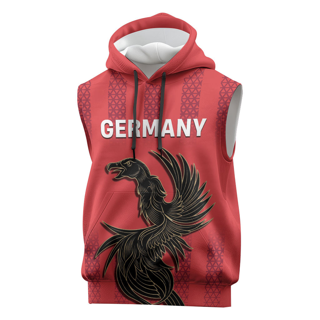 Custom German European Football Champions Sleeveless Hoodie Breisgau Brasilianer Griffin Pride