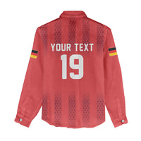 Custom German European Football Champions Women Casual Shirt Breisgau Brasilianer Griffin Pride