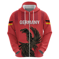 Custom German European Football Champions Zip Hoodie Breisgau Brasilianer Griffin Pride