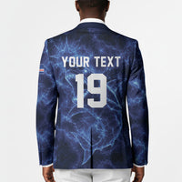 Custom World Football 2026 Cabo Verde Blazer Go Blue Sharks Glory
