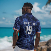 Custom World Football 2026 Cabo Verde Hawaiian Shirt Go Blue Sharks Glory LT19