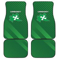 Italy Lombardy Car Mats Map With Flag Style - Wonder Print Shop