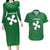 Italy Lombardy Couples Matching Long Sleeve Bodycon Dress and Hawaiian Shirt Map With Flag Style - Wonder Print Shop