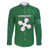 Italy Lombardy Family Matching Puletasi and Hawaiian Shirt Map With Flag Style - Wonder Print Shop