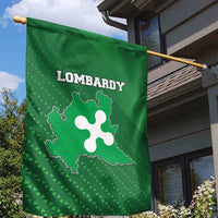 Italy Lombardy Garden Flag Map With Flag Style - Wonder Print Shop