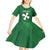 Italy Lombardy Kid Short Sleeve Dress Map With Flag Style - Wonder Print Shop