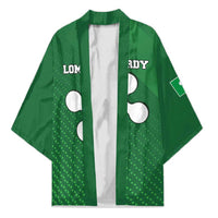 Italy Lombardy Kimono Map With Flag Style - Wonder Print Shop