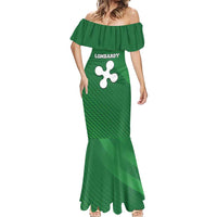 Italy Lombardy Mermaid Dress Map With Flag Style - Wonder Print Shop