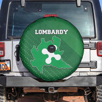 Italy Lombardy Spare Tire Cover Map With Flag Style - Wonder Print Shop