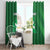 Italy Lombardy Window Curtain Map With Flag Style - Wonder Print Shop