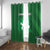Italy Lombardy Window Curtain Map With Flag Style - Wonder Print Shop