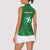 Italy Lombardy Women Sleeveless Polo Shirt Map With Flag Style - Wonder Print Shop