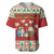 Poland Christmas Baseball Jersey Polish Pierogi Mascot Nativity Scene - Wonder Print Shop
