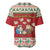 Poland Christmas Baseball Jersey Polish Pierogi Mascot Nativity Scene - Wonder Print Shop